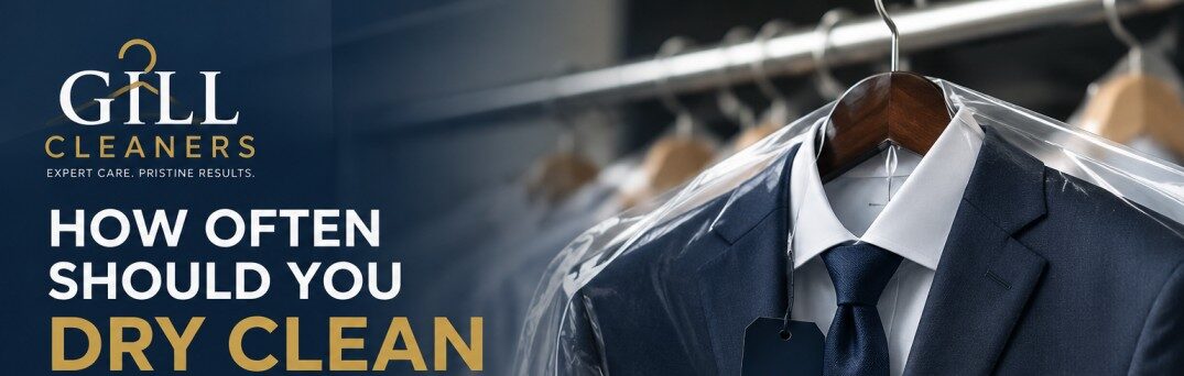How often should you dry clean a suit
