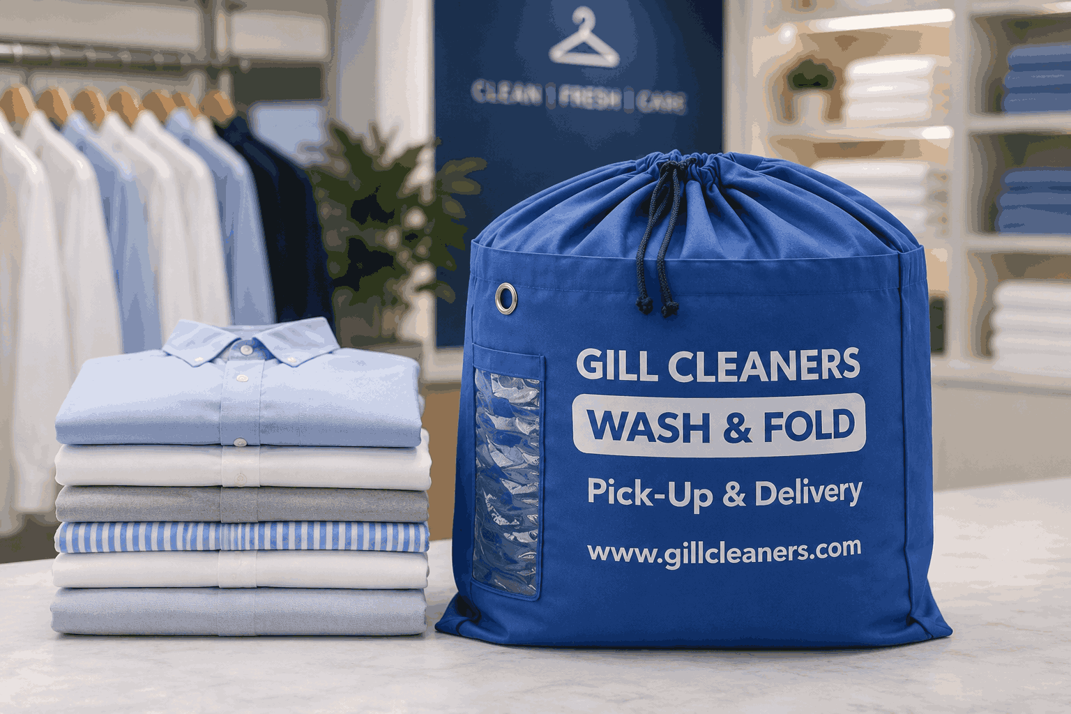 Wash and fold laundry service Canton MI
